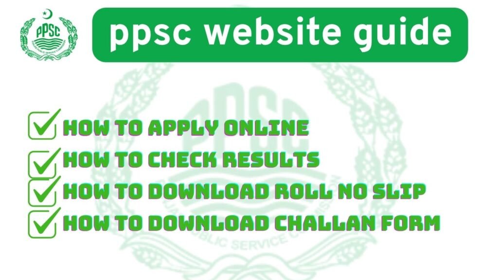 PPSC Roll No Slip